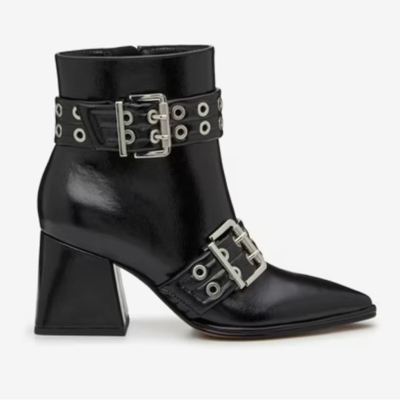 Mix No. 6 Shoes - Mix No. 6 Naeve Bootie Ankle Boots Black Pointed Toe Size 11 NEW
